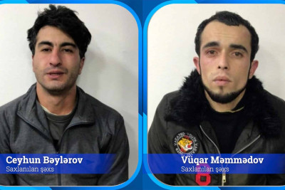Yasamalda soyğunçuluqda şübhəli bilinən iki nəfər saxlanılıb – VİDEO