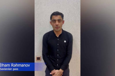 Bakıda ödəmə terminallarından pul oğurlayan şəxs tutulub