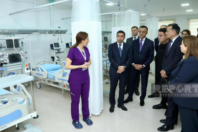 Sabunçu Tibb Mərkəzində Cərrahi profilli reanimasiya və Əməliyyat bloku təmirdən sonra istismara verilib