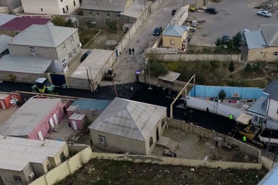 Lökbatanda daha bir küçə təmir olunur