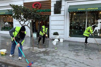 Səbail rayonunda həftəlik təmizlik işləri aparılıb
