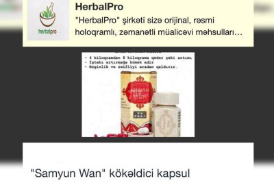 AQTA kökəlmə üçün satılan qida əlavələrində təhlükəli kimyəvi maddə müəyyən edib