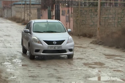 Ramananın asfaltsız yolları sakinləri təngə gətirib