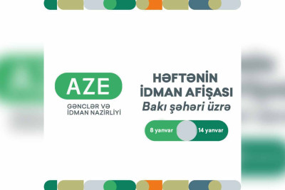 Bakı üzrə həftəlik idman tədbirləri açıqlanıb
