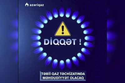 Nizamidə 1500 evin qazı kəsilib