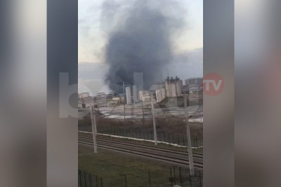 Maştağada qaz boruları təhlükə altındadır - VİDEO