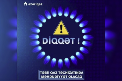 Bayılda qaz təchizatı dayandırılıb