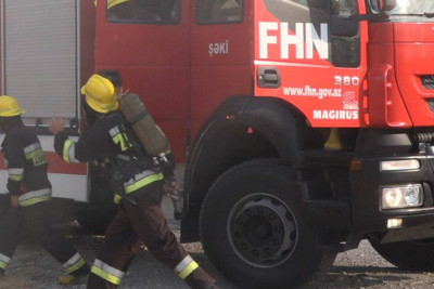 Xəzər rayonunda təndirxana yanıb