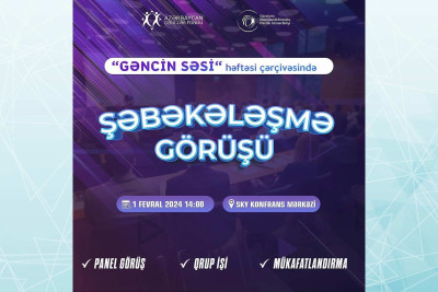 Bakıda gənclər ideyalarına maliyyə vəsaiti tapmaq şansı qazanacaqlar