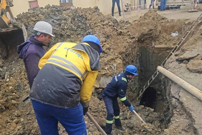 Yasamal rayonunda qazın təchizatı bərpa olunub