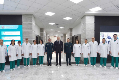 Dövlət Sərhəd Xidmətinin yeni hospitalı yaradılıb