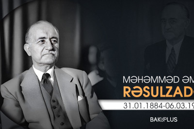 Bu gün AXC-nin banilərindən biri olan Məhəmməd Əmin Rəsulzadənin 140 illiyidir