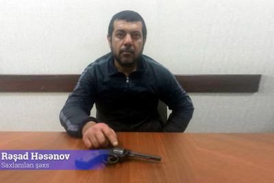 Xəzər rayonunda keçmiş məhkumdan naqan götürülüb – VİDEO