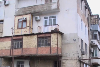 Nərimanovda sakinlərlə tikinti şirkəti arasında mübahisə: sakinlər işlərin aparılmasının qanunsuz olduğunu deyirlər – VİDEO