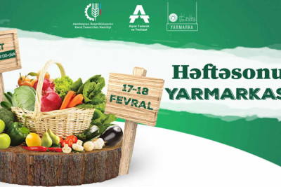 Bakıda “Kənddən Şəhərə” həftəsonu yarmarkası keçiriləcək