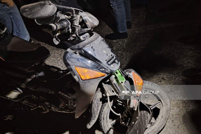 Sabunçuda moped işıqforda keçən piyadanı vurub – VİDEO