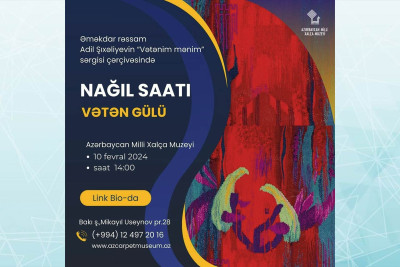 Bakıda məşhur rəssamın sərgisi olacaq