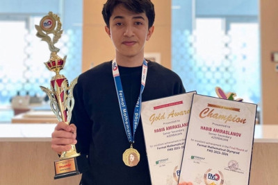 ADA Məktəbinin şagirdi beynəlxalq olimpiadada qalib gəlib