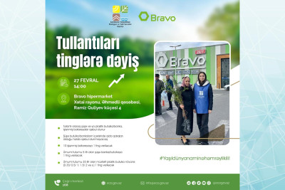 Əhmədlidə “Tullantıları tingə dəyiş” aksiyası keçiriləcək