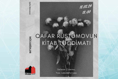 “Salaam Cinema” icmasının ilk kitabının təqdimatı olacaq