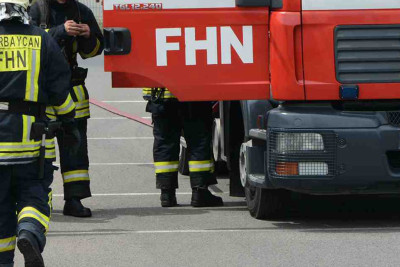 Nərimanov rayonunda yanğıb olub