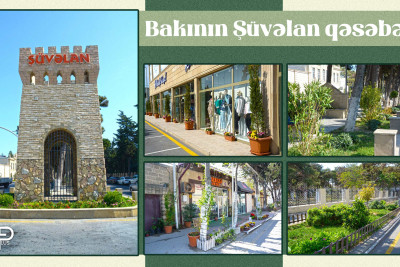 Bakının Şüvəlan qəsəbəsi