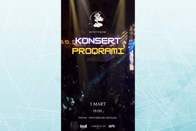 “Torqovaya”da konsert təşkil olunacaq