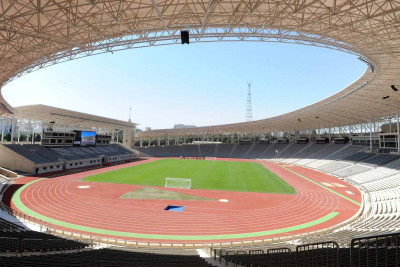 Tofiq Bəhramov adına stadion “Qarabağ”ın oyununa hazırlaşır