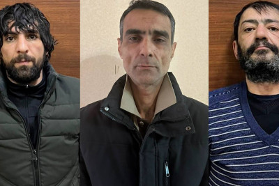 Xətaidə vətəndaşlardan qumbara və “Kalaşnikov” tapılıb - VİDEO