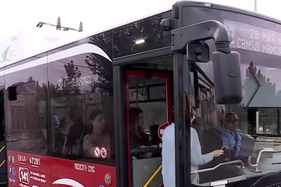 Bakıda avtobus sürücülərini maaşları qane etmir