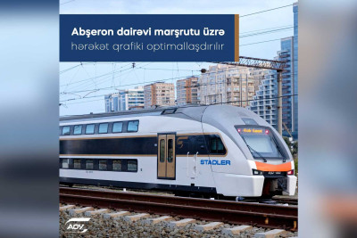 Qatarların cədvəllərində dəyişiklik edilib