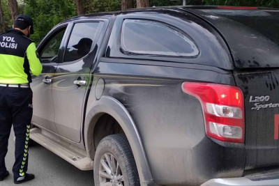 Bakıda yol polisi reyd keçirib