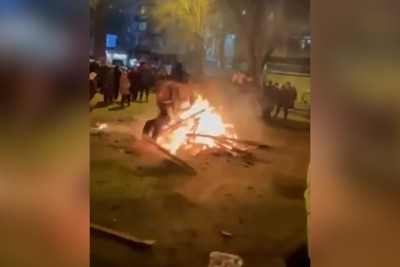 Bakıda uşaq və yeniyetmə tonqalda xəsarət alıblar