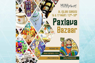 Paytaxtda “Paxlava Bazaar” adlı yarmarka keçiriləcək