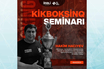 Hakim Hacıyev kikboksinq üzrə təlim keçirəcək