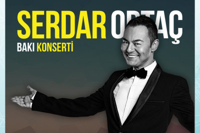 Serdar Ortaç Bakıda səhnəyə çıxacaq