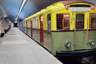 Metroda retro vaqonlar yenidən göstəriləcək
