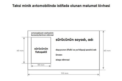 Azərbaycanda taksilərin fəaliyyəti ilə bağlı yeni qərarlar verilir