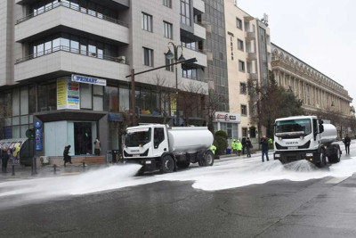Novruz bayramı ilə bağlı Bakıda ümumşəhər təmizlik-abadlıq işləri aparılıb