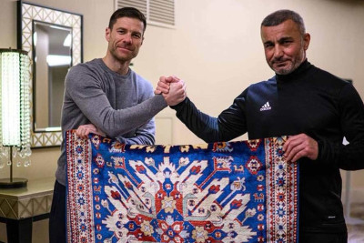Qurban Qurbanov və Xabi Alonso Bakıda görüşüblər