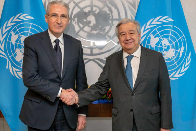 COP29-un prezidenti BMT Baş katibi ilə görüşüb