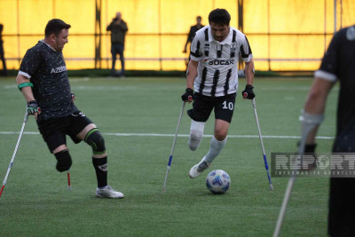 Amputant futbol komandaları matç keçiriblər