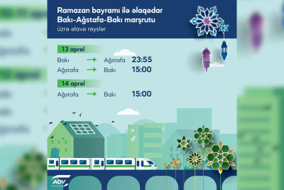Regionlara dəmir yolları marşrutları artırılıb