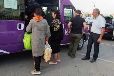 Laçına daha 23 ailə göndərilib