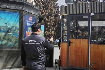 AMEA-nın qarşısında atmosferi çirkləndirən obyekt cərimələnib