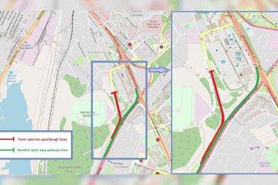 Avtovağzalın ətrafındakı avtomobil yolu təmirə bağlanır