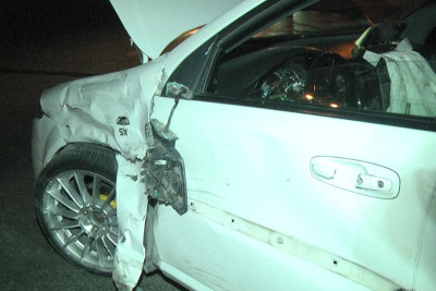 8 Noyabr prospektində 2 avtomobil toqquşub