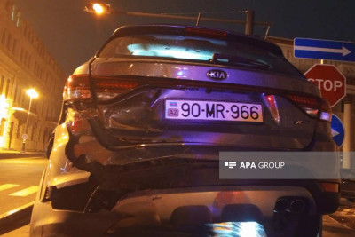 Tiktoker Ləman yol qəzasına düşüb