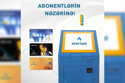 “Azəriqaz” smart-kartlarının istifadəsində fasilə yaranacaq