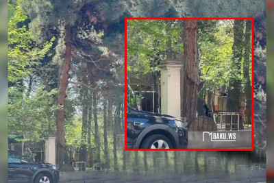 Bakıda sınmış olan ağac təhlükə saçır